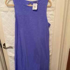Fresh Produce, dress, lavender, 100% Cotton, Medium NWT